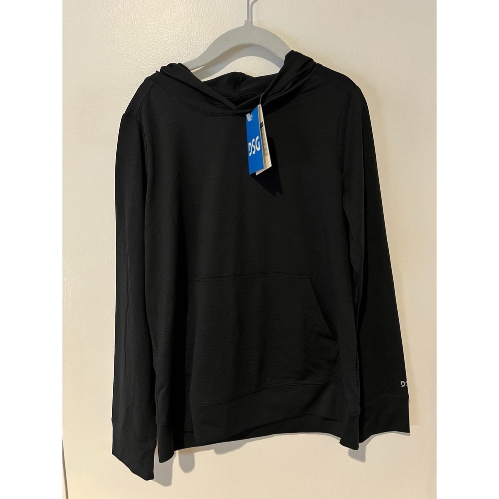 DSG Boys' Long Sleeve Movement Light Hoodie Top Youth Size XS Black New